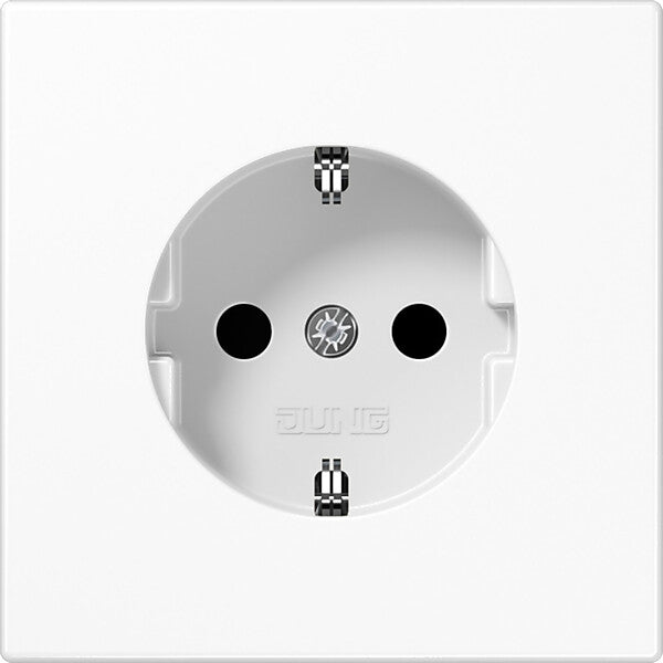JUNG SCHUKO-Steckdose alpinweiß LS 1520 WW